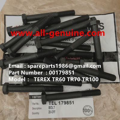 Китай 00179851 БОЛТ ALLISON TEREX NHL SANY TR35A 3303 3305 3307 TR50 TR60 TR100 NTE240 NTE260 MT3600 MT3700 MT4400AC поставщик