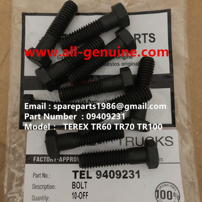 Китай 09409231 БОЛТ TEREX NHL SANY TR35A 3303 3305 3307 TR50 TR60 TR100 NTE240 NTE260 MT3600 MT3700 MT4400AC поставщик