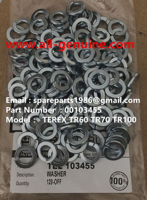 Китай 00103455 WASHER TEREX NHL DUMP TRICK TR35 TR50 TR60 TR100 CUMMINS ALLISON UNIT RIG МТ4400 МТ3600 МТ3300 МТ3700 Санни поставщик