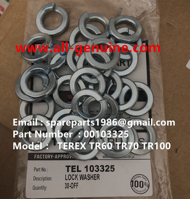 Китай 00103325 ШАЙБА TEREX NHL САМОСВАЛ TR35 TR50 TR60 TR100 CUMMINS ALLISON UNIT RIG MT4400 MT3600 MT3300 MT3700 SANY поставщик