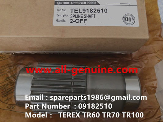 Китай 09182510 ВАЛ TEREX NHL САМОСВАЛ TR35 TR50 TR60 TR100 CUMMINS ALLISON UNIT RIG MT4400 MT3600 MT3300 MT3700 SANY поставщик