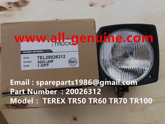 Китай TEREX 20026312 ФАРА  САМОСВАЛ TR35 TR50 TR60 TR100 3305B 3305F 3303 3307 TR45 TR70 MT4400 CUMMINS поставщик