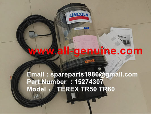 Китай TEREX 15274307 AUTO LUBRICANT PUMP NHL MINING DUMP TRUCK TR35 TR50 TR60 TR100 3305B 3305F 3303 3307 TR45 TR70 MT4400 поставщик