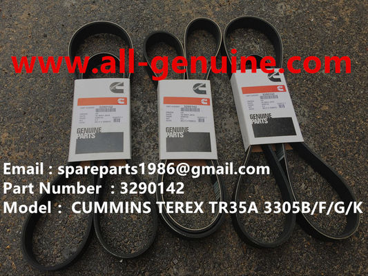 Китай TEREX CUMMINS 3290142 BELT NHL RIGID DUMP TRICK TR35 TR50 TR60 TR100 3305B 3305F 3303 3307 TR45 TR70 MT4400 поставщик