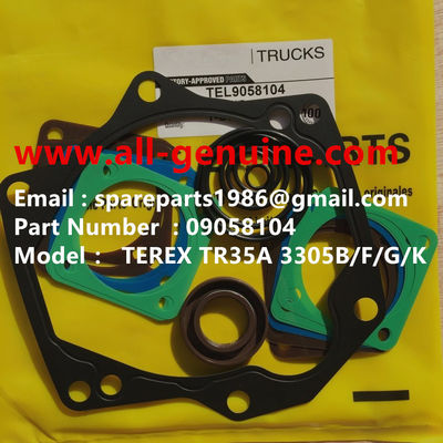Китай TEREX 09058104 SEAL KIT OFF HIGHWAY NHL MINING DUMP TRICK TR35 TR50 TR60 TR100 3305B 3305F 3303 3307 TR45 TR70 MT4400 поставщик