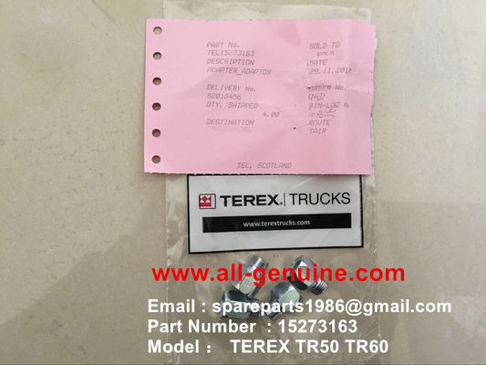 Китай TEREX 15273163 АДАПТЕР NHL MINING DUMP TRUCK TR35 TR50 TR60 TR100 3305B 3305F 3303 3307 TR45 TR70 MT4400 поставщик