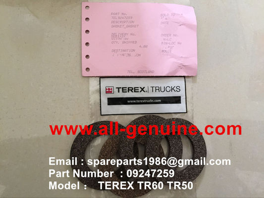 Китай TEREX 09247259 ПРОКЛАДКА NHL MINING DUMP TRUCK TR35 TR50 TR60 TR100 3305B 3305F 3303 3307 TR45 TR70 MT4400 поставщик