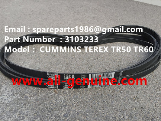 Китай 3103233 РЕМЕНЬ CUMMINS ДЛЯ TEREX NHL UNIT RIG MT4400 MT3600 MT3700 3305 3303 3307 TR35A TR50 TR60 SRT55 SRT45 поставщик