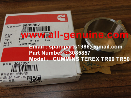 Китай CUMMINS TEREX 3085857 SLEEVE NHL MINING DUMP TRICK TR35 TR50 TR60 TR100 3305B 3305F 3303 3307 TR45 TR70 MT4400 поставщик