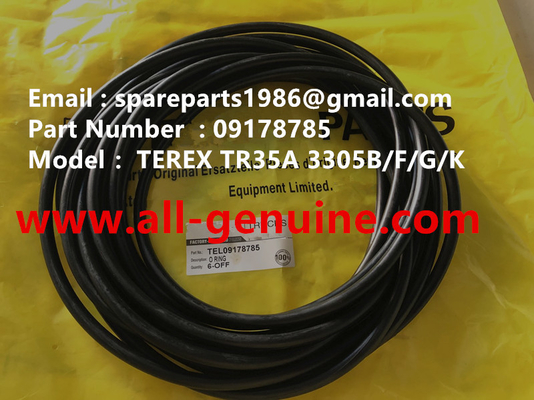 Китай TEREX 09178785 O RING MINING QUARRY NHL RIGID DUMP TRICK TR35 TR50 TR60 TR100 3303 3305B 3307 3311 поставщик