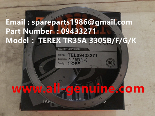 Китай TEREX 09433271 ЧАШКА ПОДШИПНИКА КАРЬЕРНЫЙ САМОСВАЛ NHL TR35 TR50 TR60 TR100 3303 3305B 3307 3311 поставщик