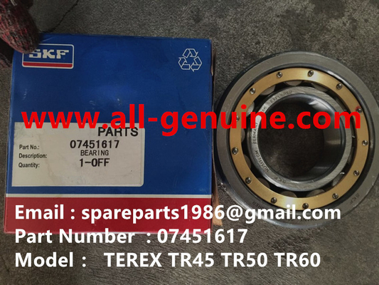 Китай 7451617 ПОДШИПНИК SKF ДЛЯ TEREX NHL SANY TR35A 3303 3305 3307 TR50 TR60 TR100 NTE240 NTE260 MT3600 MT3700 MT4400AC поставщик