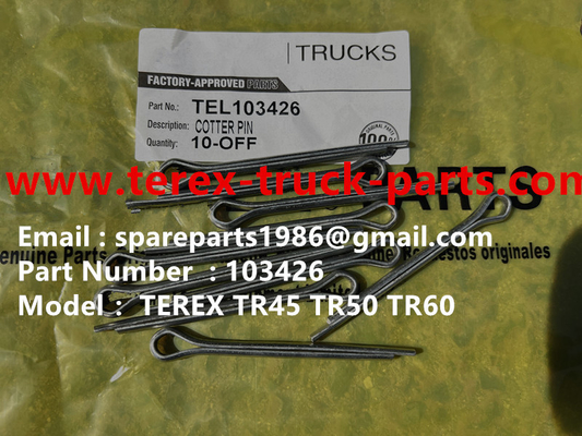 Китай 103426 COTTER PIN TEREX NHL DUMP TRICK TR35 TR50 TR60 TR100 CUMMINS ALLISON UNIT RIG МТ4400 МТ3600 МТ3300 МТ3700 Санни поставщик