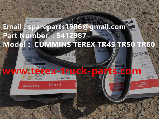 Китай 5412987 BELT TEREX CUMMINS ДАМП ТРУК TR50 TR60 поставщик