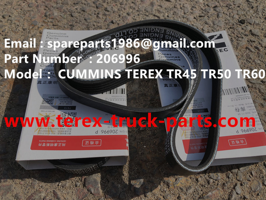 Китай 206996 РЕМЕНЬ TEREX CUMMINS САМОСВАЛ TR50 TR60 поставщик